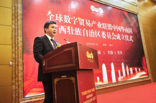 数贸联盟华南区广西壮族自治区委员会成立仪式圆满成功